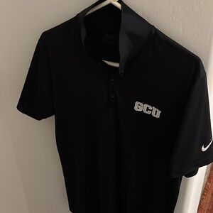Nike Golf GCU Grand Canyon University Black Polo